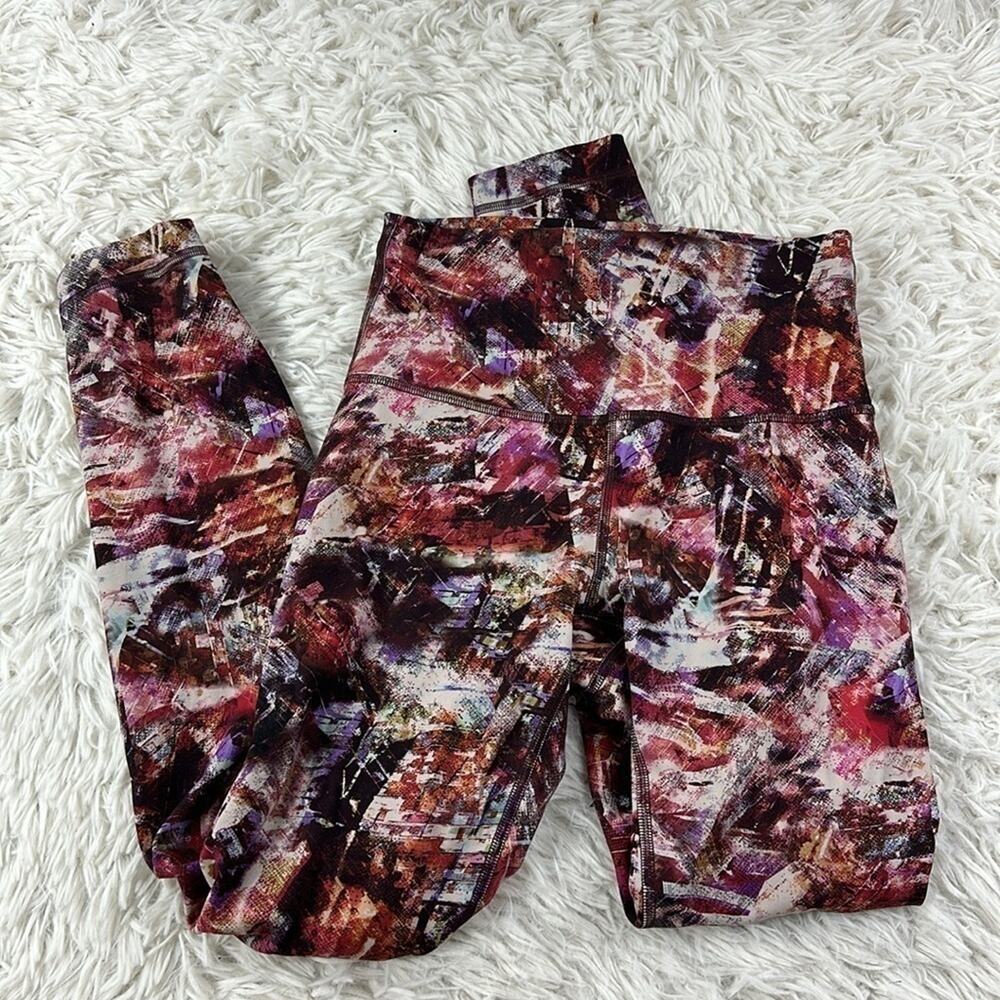 Lululemon Wunder Train High-Rise Tight 25" Urbantricity Multi